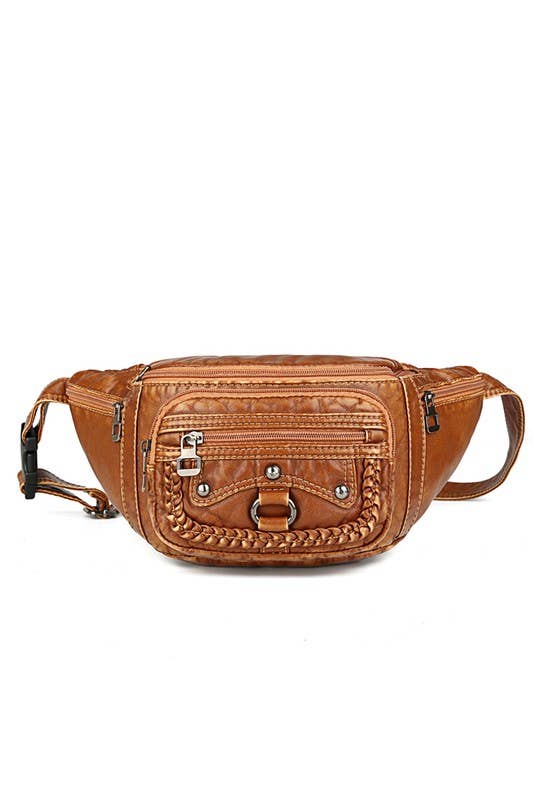 WASHED SOFT LEATHER SHOULDER BAG_CUAB0010